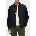 Tommy Hilfiger Pamuklu Klasik Yaka Çıtçıtlı Ceket Erkek Ceket MW0MW43215 Bds