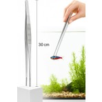 Ozkr Store Uzun 30 cm Çelik Cımbız - Akvaryum Maşası