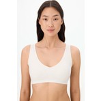 Penti Ekru Çıkarılabilir Pedli Dikişsiz Bralet