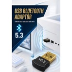 Hadron B15 Bluetooth Dongle 5.3 USB 3.0 Gelişmiş Bağlantı ve Uzun Menzil