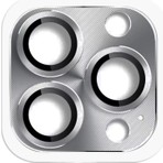 Apple iPhone 16 Pro Max Pers Alüminyum Kamera Lens - Gri