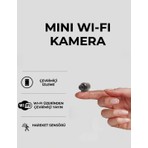 Azurtech Ultra Mini Gözetleme Wi-Fi Kamera | 120° Geniş Açı • Ses Kayıt • Mobil Uygulama