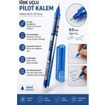 Artlantis Pilot Kalem Iğne Uçlu 1 Adet Stilo Pilot Kalem 0.5mm Ince Uçlu Pilot Kalem Likit Mürekkepli Pilot Kalem