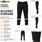 Newwork 16/12 Yazlık Likralı Iş Pantolonu