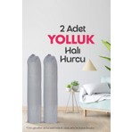 Palm Design 2 Adet Halı Hurcu, Halı Saklama Kılıfı, Halı Organizeri