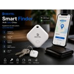 Abrax Tech Dextel Smart Finder Akıllı Takip Cihazı Bluetooth Konum Bulucu – Anahtar, Çanta, Valiz ve Eşya Takip Aparatı