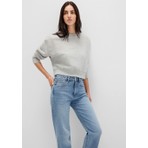 Mavi Gri Basic Crop Sweatshirt 1S10389-82816