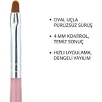 Momo Professional Protez Tırnak İçin Jel Fırçası  No.4