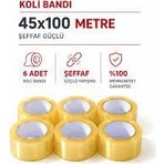 Finish Şeffaf Koli Bantı 100 Metre 6 Lı Paket
