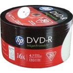 Hp DVD-R 4,7gb-120min 16x 50 li Shrink