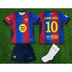 Lamine Yamal  Barcelona Yeni Sezon Forması 3lü Set Çocuk