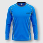 Gravo Aero Unisex Tırmanış ve Dağcılık Uzun Kollu Tişört - Outdoor, Trekking, Spor, Hızlı Kuruyan