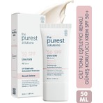The Purest Solutions, Leke Karşıtı ve Cilt Tonu Eşitleyici Renkli Güneş Koruyucu Krem SPF 50, 50 ml