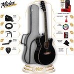 Midex XC-300XBK-EQ Profesyonel Siyah Elektro Akustik Gitar 4/4 Yetişkin Üst Segment Özellikler