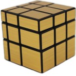  Meishine® 3 x 3 x 3 Magic Cube Altın Mirror Cube Speed Küp