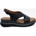 Greyder Kadın Siyah Hakiki Deri Sandalet 5Y2CS59264