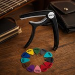 Lastvoice LCT-90BK Kaliteli Gitar Capo Sağlam Tutuş