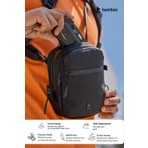 Tomtoc Aviator X-Pac Serisi T37 1.3l Siyah El ve Omuz Çantası - T37S1D2