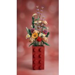 Craftopya Brick Tasarımlı Dekoratif Vazo - Yapı Bloğu ve Botanik Çiçek Uyumlu (15 Cm)