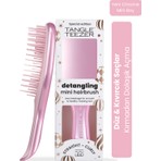 Tangle Teezer Mini Ultimate Detangler Satin Pink Chrome Saç Fırçası-Tarak / Mini Boy