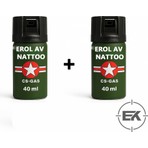 Erol Av Nato.biber.gazi Sprey 40 ml 2 Adet - Kişisel Emniyet ve Güvenlik Seti