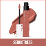 Maybelline New York Super Stay Matte Ink Likit Mat Ruj 5 ml 65 Seductress Kahverengi Mat Form