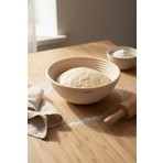 Bambum Puder - Ekmek Mayalama Sepeti Yuvarlak 22 cm