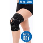 Flexy Medical Battal Boy Dizlik Diz Destekleyici Ayarlanabilir Sporcu Dizlik Büyük Beden Diz Bandajı Günlük Kullanım Eklem Destekli Diz Koruyucu