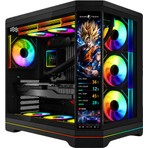 Gametech Vision V2 7x Argb Fanlı LCD Ekranlı Oyuncu Bilgisayar Kasası (Siyah )