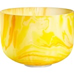 Meinl Sonic Energy 10" Marble Crystal Singing Bowl (E4, Yellow, 432 Hz, Solarplexus Chakra)