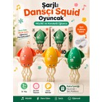 Dans Eden Sihirli Ahtapot Oyuncak – LED Işıklı Müzikli USB Şarjlı Emekleme Oyuncağı