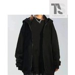 Tarzsokak Düz Siyah Unisex Oversize