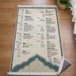 Belirtilmemiş iyico iyico Namaz Kılmayı Öğreten Seccade ( Yeşi̇l )