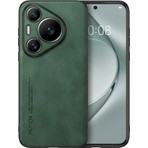 Zipax Huawei Pura 70 Pro Uyumlu Kılıf Deri Görünümlü Şık Tasarım Hlt-Hide