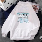 Tarzsokak Beyaz Unisex Backstreet Boys Millennium 2.0 Kapüşonlular Sonbahar Rahat Moda Kapş