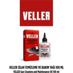 VELLER Silah Temizleme ve Bakım Yağı " Tüfek ve Tabanca " Uygun Bakım " Silah Yağı " 100 ml 3.38 Us Fl Oz