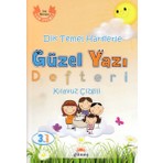 Lisinya 3.sınıf Dik Temel Harflerle Güzel Yazı Defteri Kılavuz Çizgili