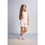 DeFacto %100 Pamuk Regular Fit Elastik Bel 2'li Kalpli Açık Pembe Pijama Takımı Kız Çocuk I0406A826HS