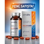 Evvahe Doğal Multivitamin Kapsül Takviye Edici Gıda 30 Kapsül