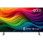 Arçelik 8 Serisi A 850 C 4K Ultra HD 50" 127 Ekran Uydu Alıcılı Google Smart QLED TV