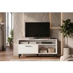 Vivense Nur Beyaz Tv Ünitesi, 120 cm