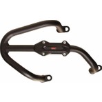 GP Kompozit Honda PCX 125 2021-2026 Uyumlu Egzoz Koruma Demiri Siyah