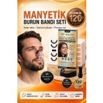Premium Mıknatıslı Burun Bandı Seti - 120 Adet 60 Çift Horlama Azaltıcı| Maksimum Nefes Açma