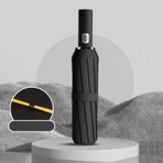 bliss umbrella 12 Telli Otomatik Şemsiye Ekstra Güçlü Dayanıklı Kauçuk Saplı
