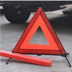 Safestore Üçgen Reflektör Metal Ayaklı Katlanabilir Kutulu Uyarı Ikaz Reflektörü