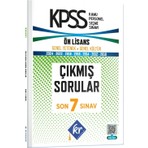 Kr Akademi Yayınları KPSS Genel Yetenek Genel Kültür Ön Lisans ÖSYM Çıkmış Sorular Tıpkı Basım Son 7 Yıl Kitapçıkları
