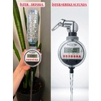 WATER&BLUE Musluk Tipi Pilli Sulama Zamanlayıcısı -CE Belgeli % 100 Çalışma Garantili- Su Depolarına Ve Şebeke Suyuna Uyumlu-Aynı ürün olup Yeşil renk gelmektedir