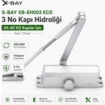 X-Bay XB-EH003 Eco 3 Numara Kapı Hidroliği – 45-60 kg Kapılar Için