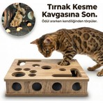 Canlı Saksı Kedikür™ – Tırnak Törpüleyen Tırmalama ve Oyun Kutusu