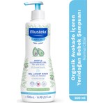 Mustela Organik Avokado İçeren  Yenidoğan Bebek  Göz Yakmayan Şampuanı Saç, Vücut 500 ml